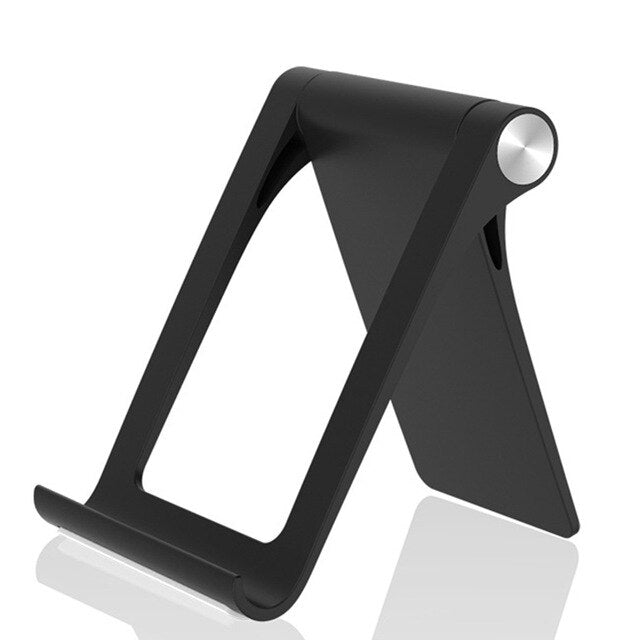 Foldable Phone Stand with 360° Rotation for Desk Use