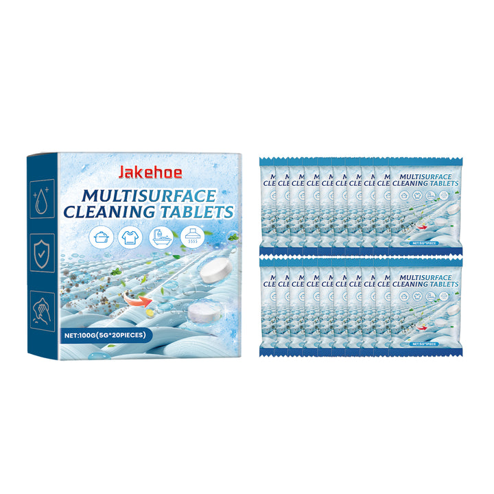 Multisurface Cleaning Tablets for Easier Home Cleaning