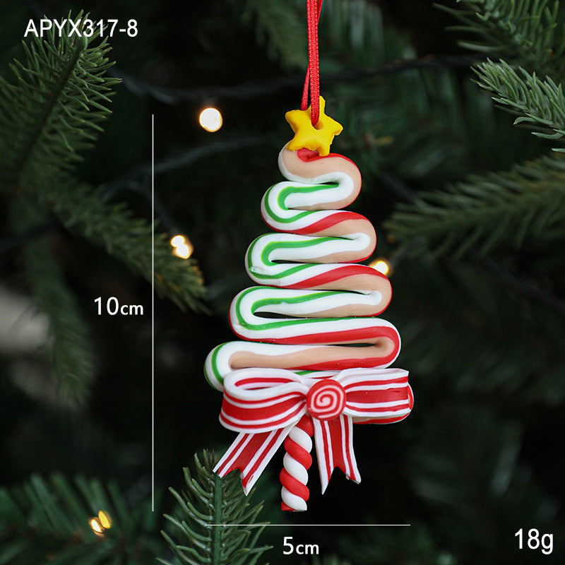 Christmas Candy Ornaments for a Playful Tree Display