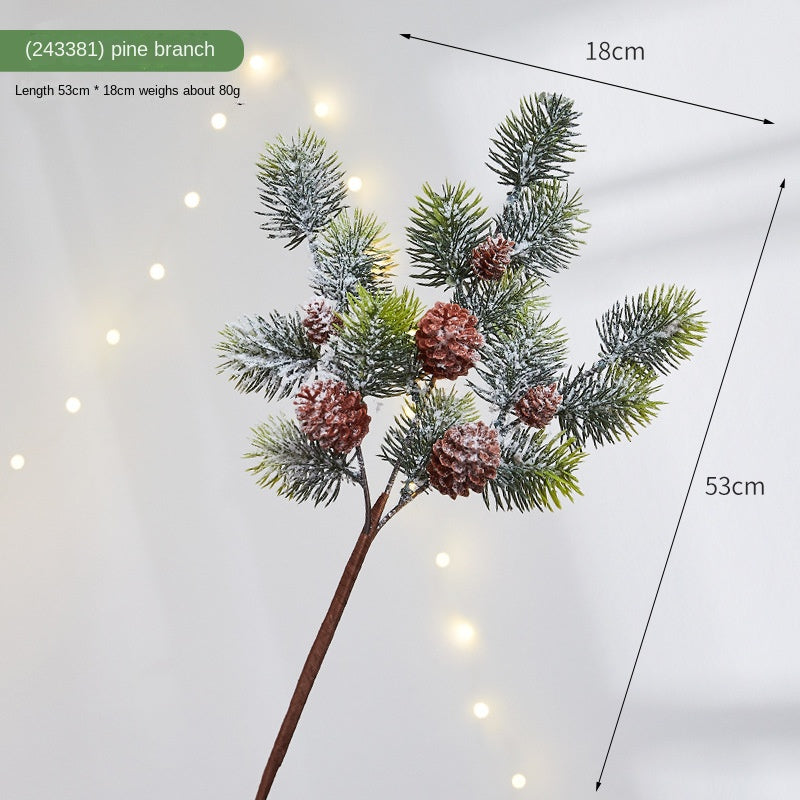 Christmas Pine Branch Decoration for Festive Displays
