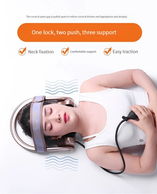Cervical Traction Pillow — Decompress Your Neck and Ease