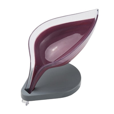 Suction Cup Soap Dish with Drainage for Sink Edges
