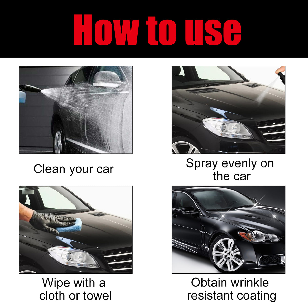 Automotive Paint Coating for Dust-Repelling Shine