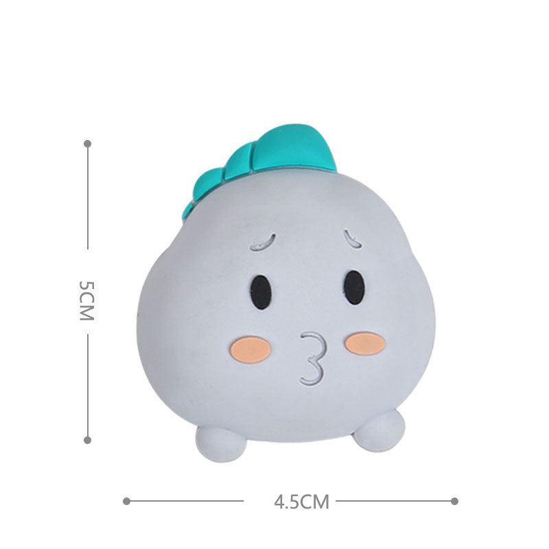Punch-Free Silicone Door Stopper That Protects Walls