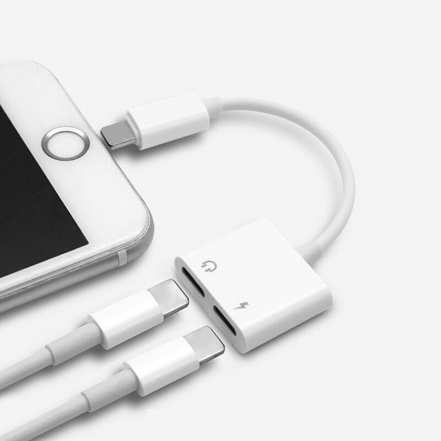 iPhone Lightning Splitter: Charge & Listen at Once