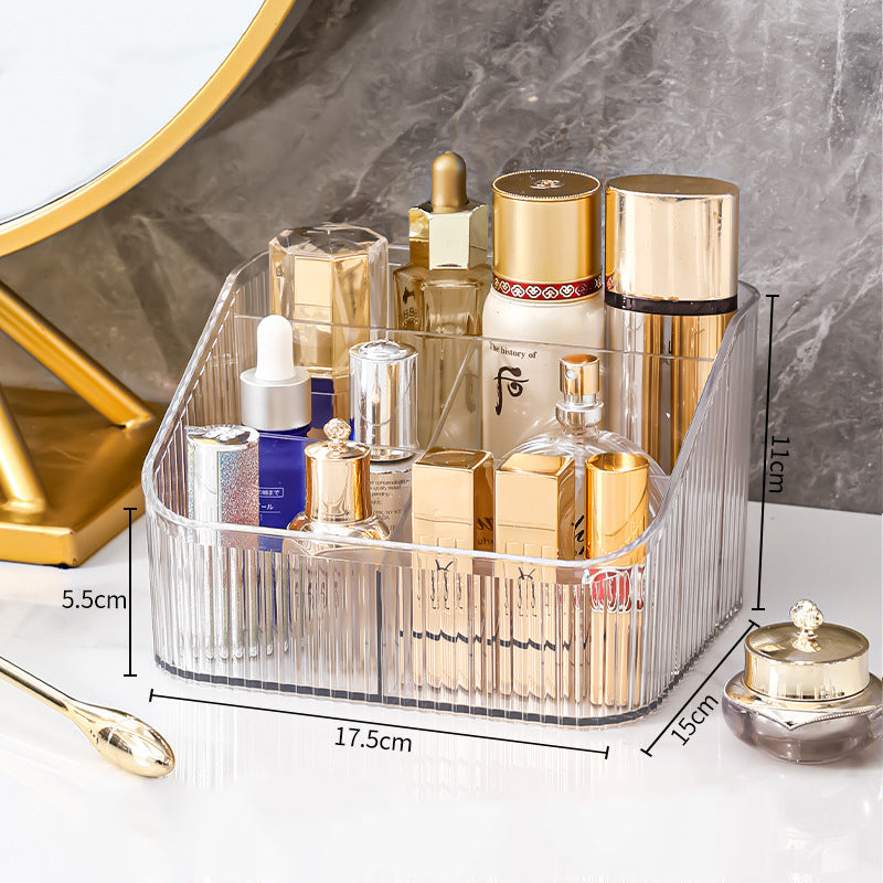 Clear Cosmetics Storage Box for Tidy Vanity Organizing