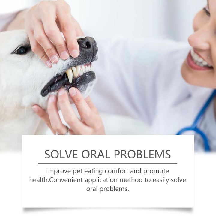 Pet Oral Cleaning Gel for Cleaner Teeth & Fresher Breath