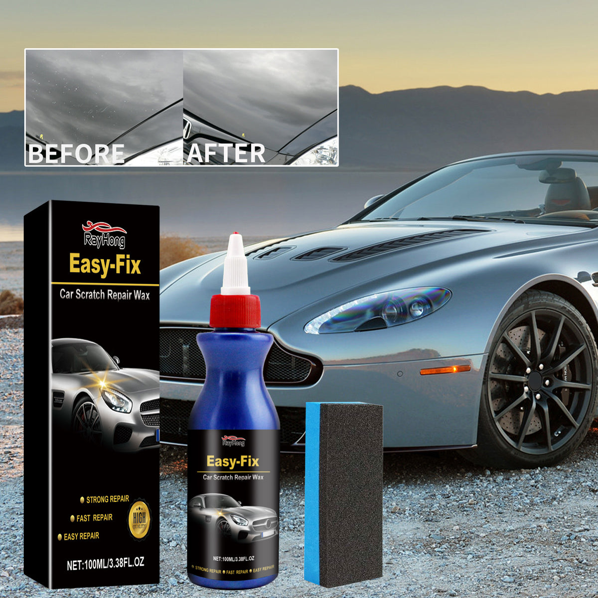 Car Scratch Repair Wax for a Smooth, Polished Finish
