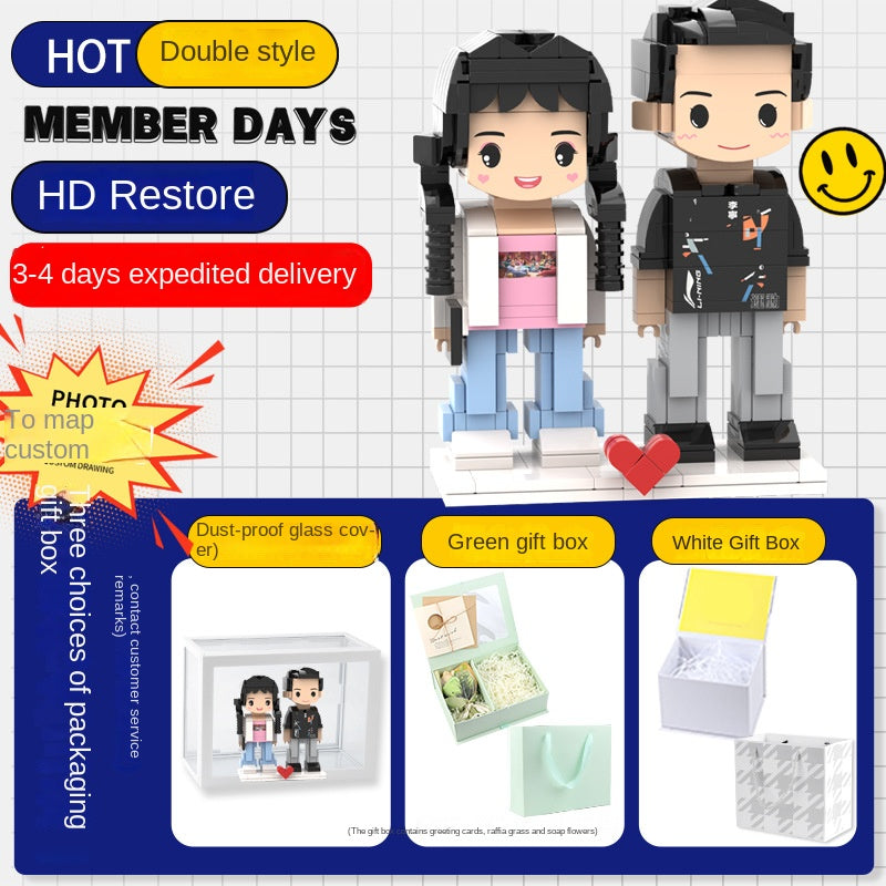 Custom Figurine From Photo — DIY Couple Keepsake