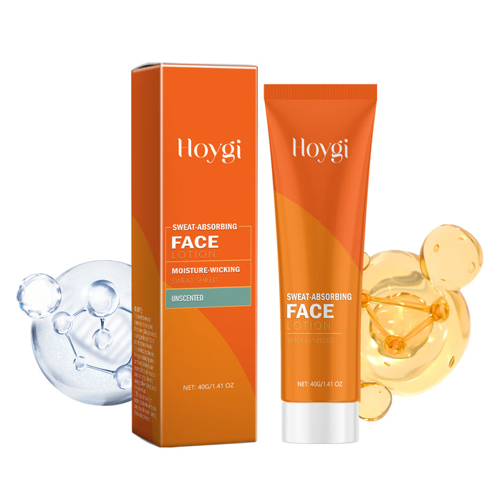 Sweat-Absorbing Facial Lotion for Daily Moisture Comfort