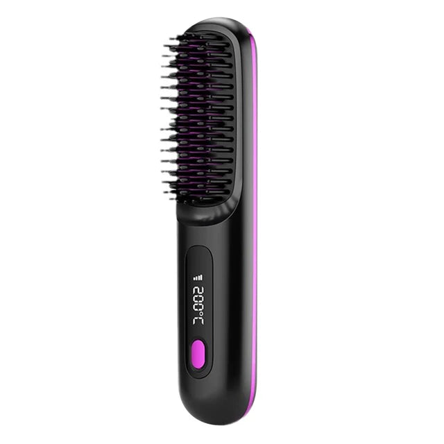 Hair Straightening Comb for Smooth, Frizz-Free Style