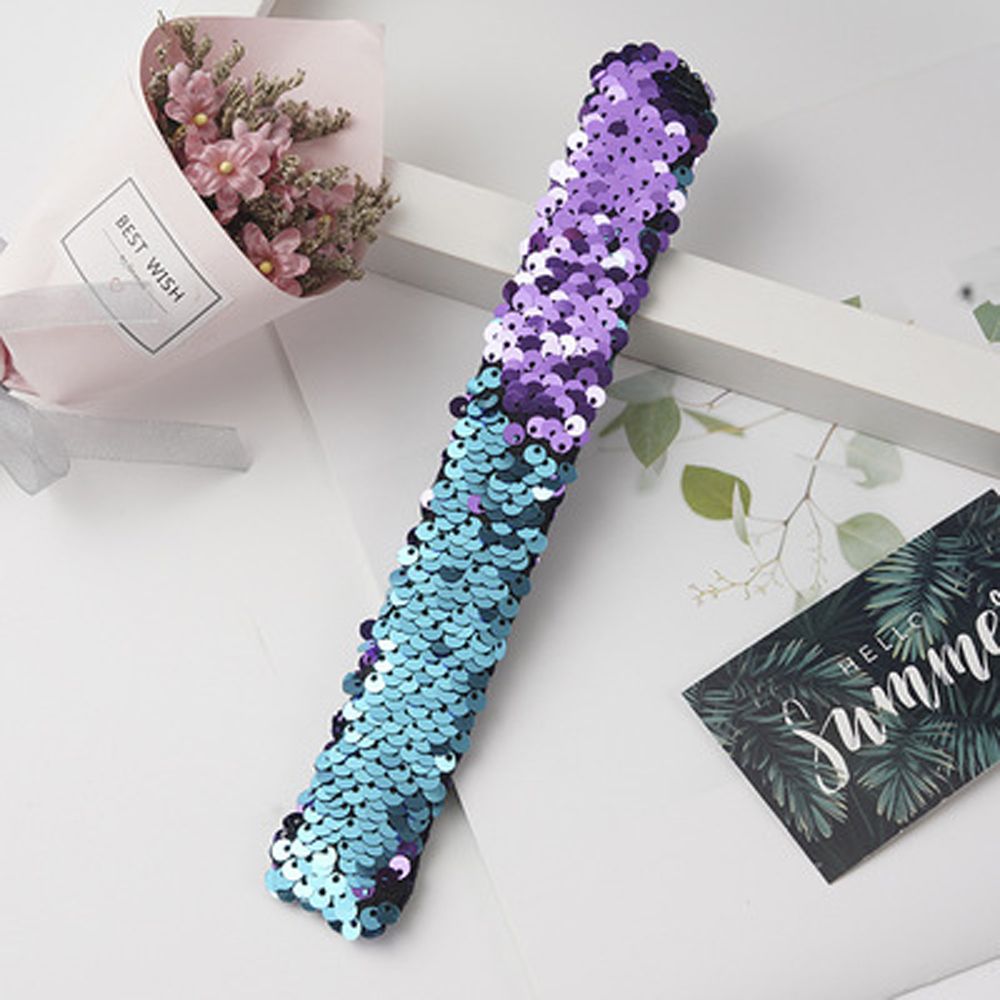 Mermaid Sequin Slap Bracelets for Kids’ Dress-Up Fun