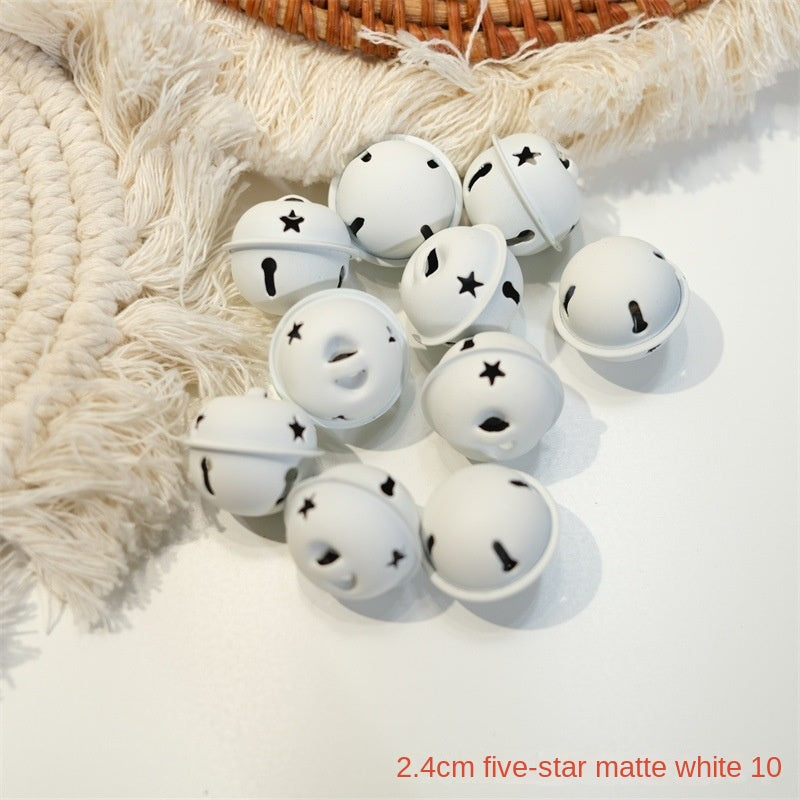 Christmas Tree Decorations | Pastel Macaron Star Bells