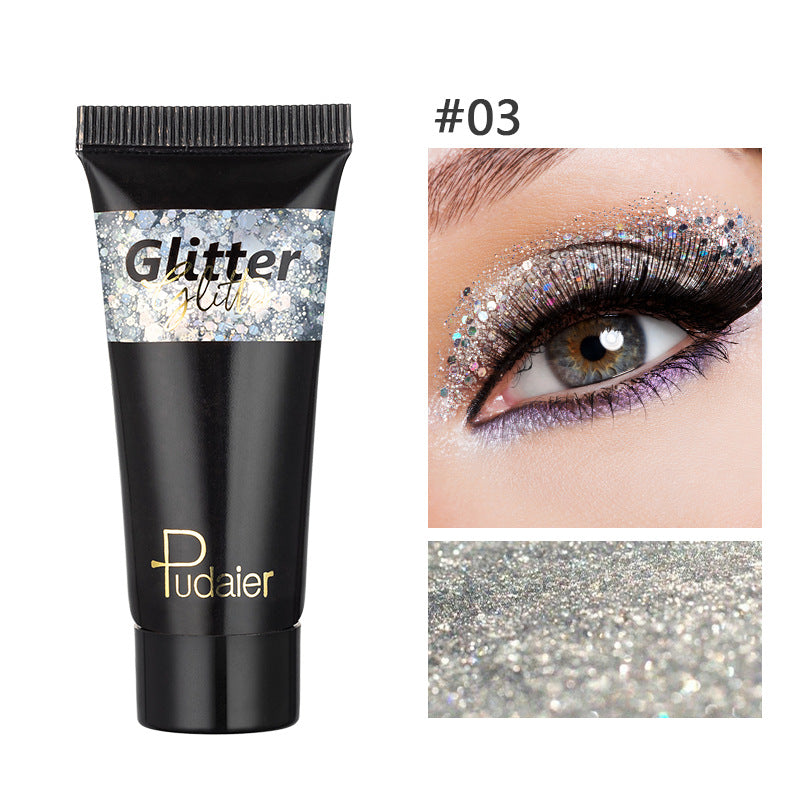Liquid Glitter Eyeshadow for High-Flash Stage Looks