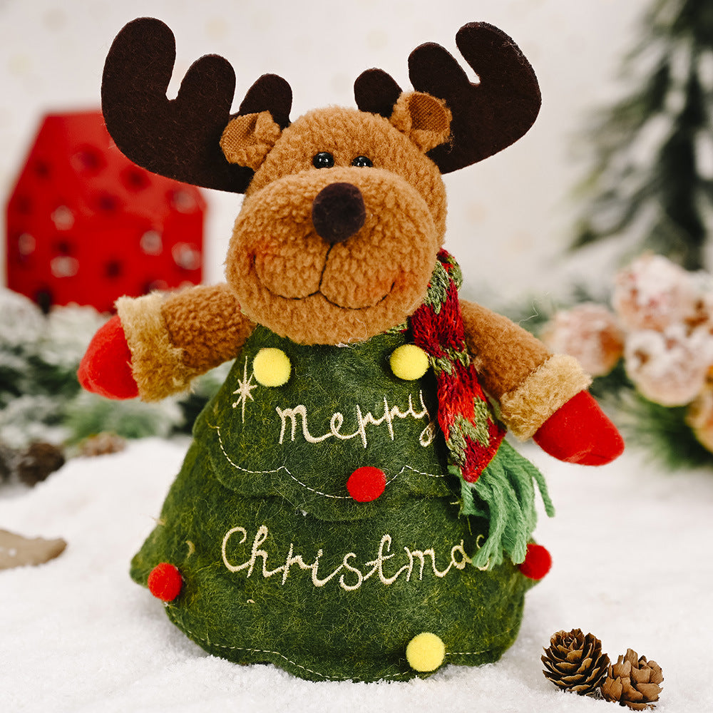 Christmas Candy Bag Tree-Shaped Holiday Decoration