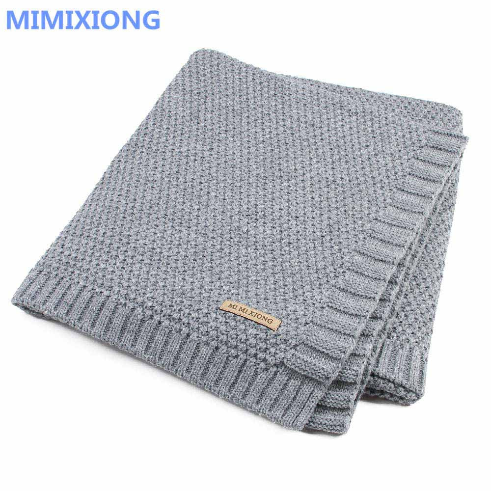 Knitted Newborn Swaddle Blanket for Everyday Cuddles