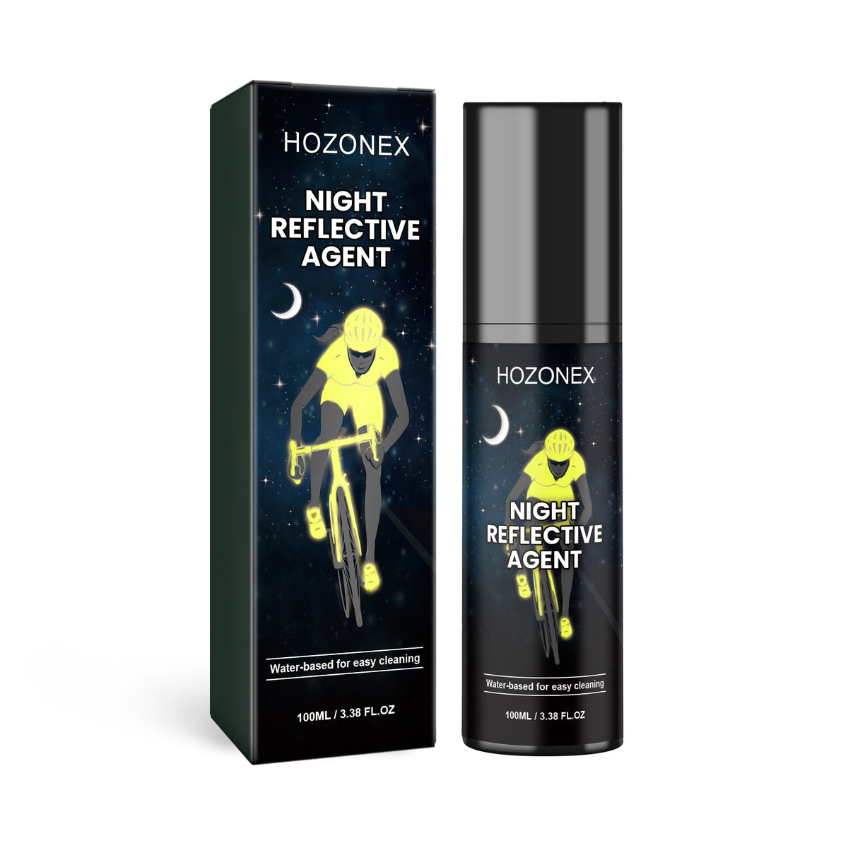 Reflective Spray for Night Cycling Visibility 100ml