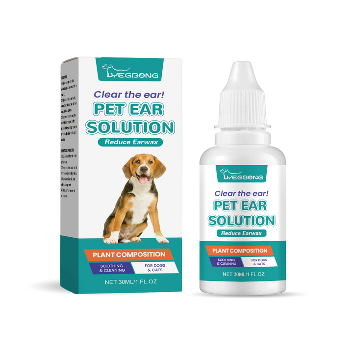 Pet Ear Wash for Cats & Dogs | Gentle Ear Cleaning