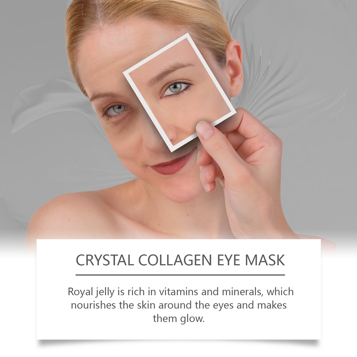 Crystal Collagen Eye Mask — Cool, Hydrating Under‑Eye