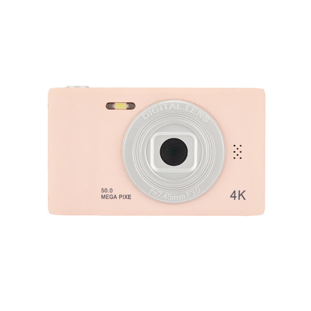 Retro Digital Camera: Pocket 4K Compact for Students