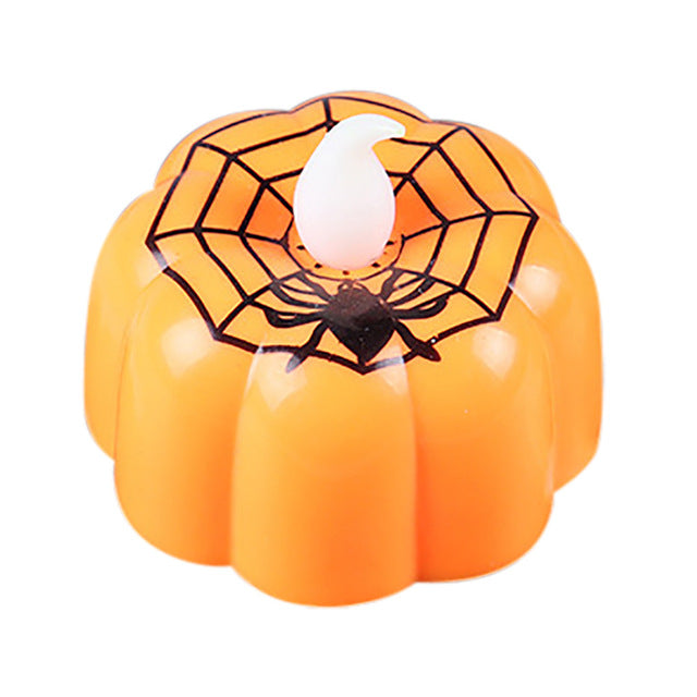 Halloween Pumpkin Light: Flameless Flickering LED