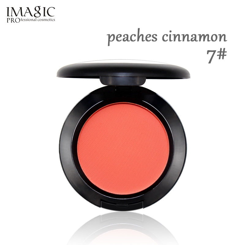 Pressed Blush Powder Palette: 8 Versatile Cheek Shades