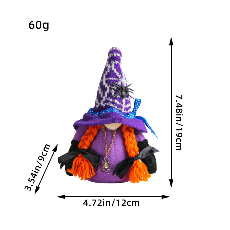 Halloween Faceless Vampire Dolls for Playful Spooky Decor