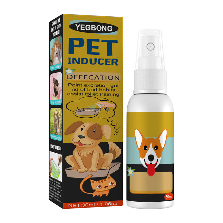Pet Potty Training Spray for Designated Bathroom Spots