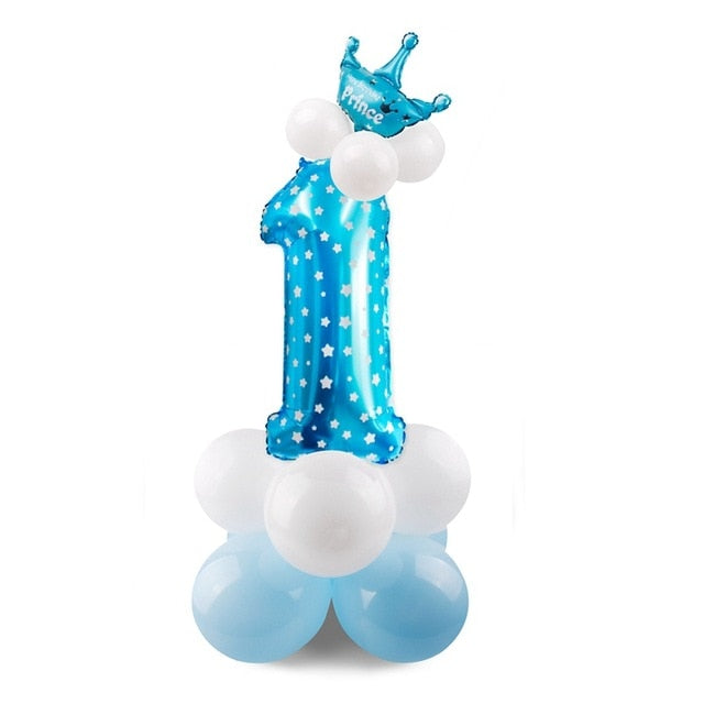 Giant Foil Number Balloons — Big Birthday Display