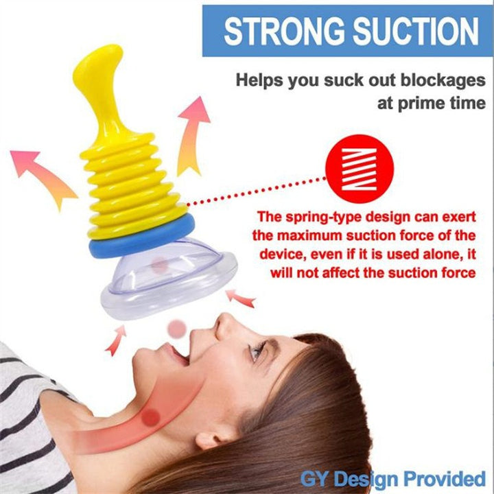 Choking Rescue Device — Strong Suction for Critical Airway