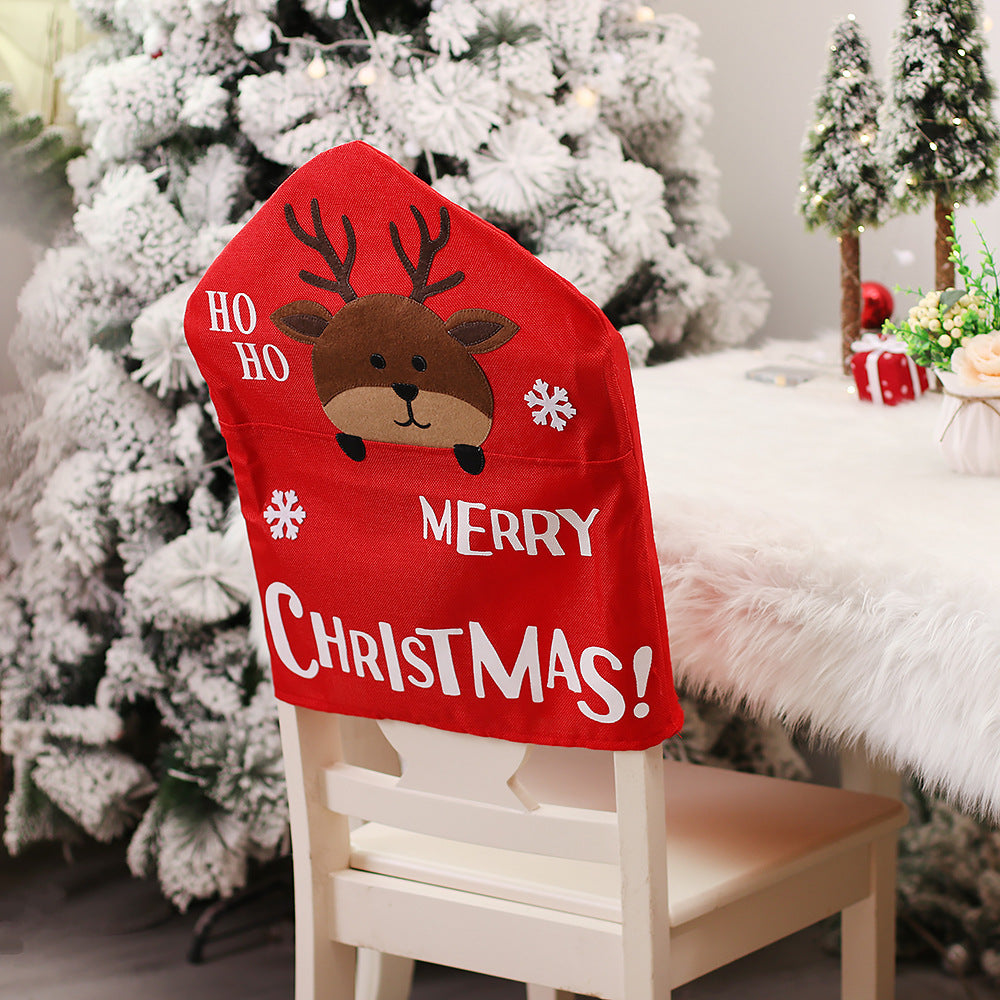 Christmas Chair Covers for Festive Holiday Dining Decor