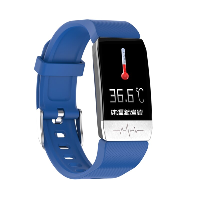 Smart Watch Band: Temperature, SpO2 & Heart Rate Tracking