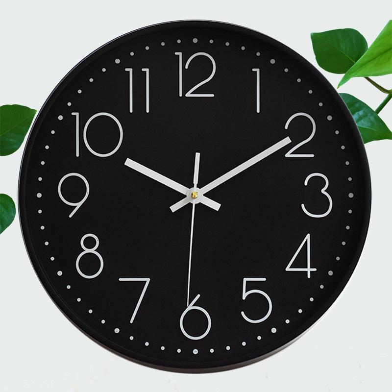 3D Quartz Wall Clock for Easy-Read Modern Home Decor