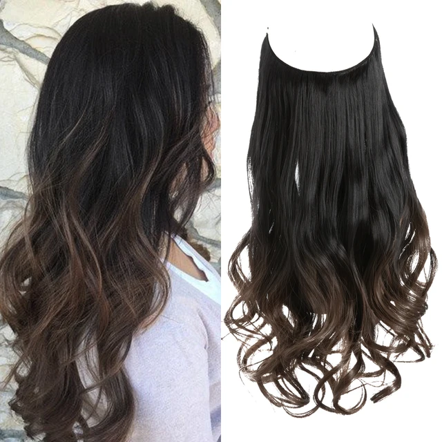 One-Piece Hair Extensions for Instant Long Curly Volume