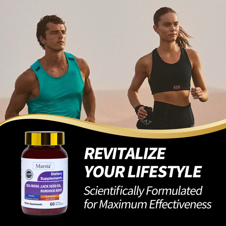 Sea Moss Capsules — All-in-One Immune & Gut Support, 60