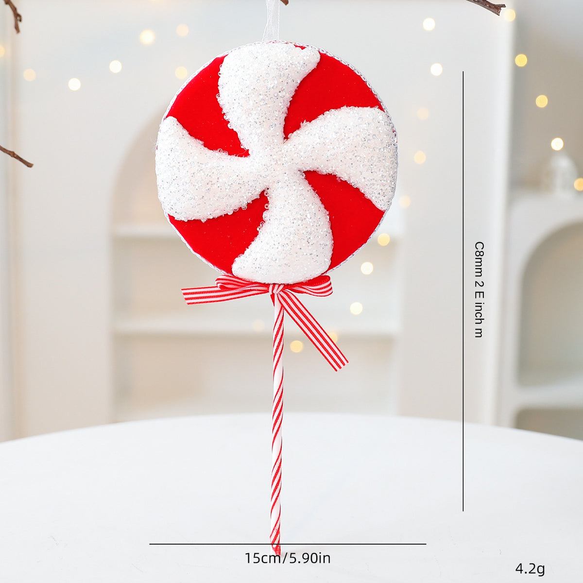 Candy Cane Christmas Tree Ornaments for Cheerful Decor