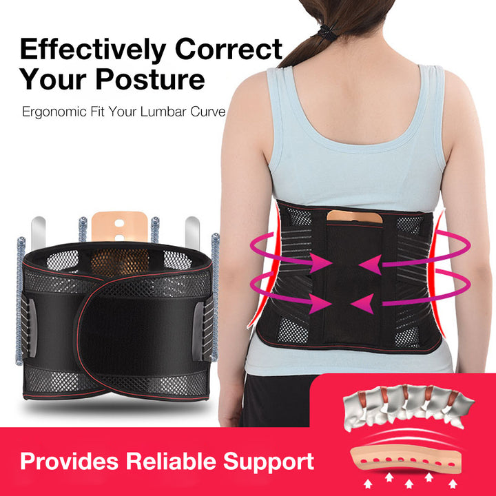 Lumbar Support Belt — All‑Day Pain Relief with Breathable