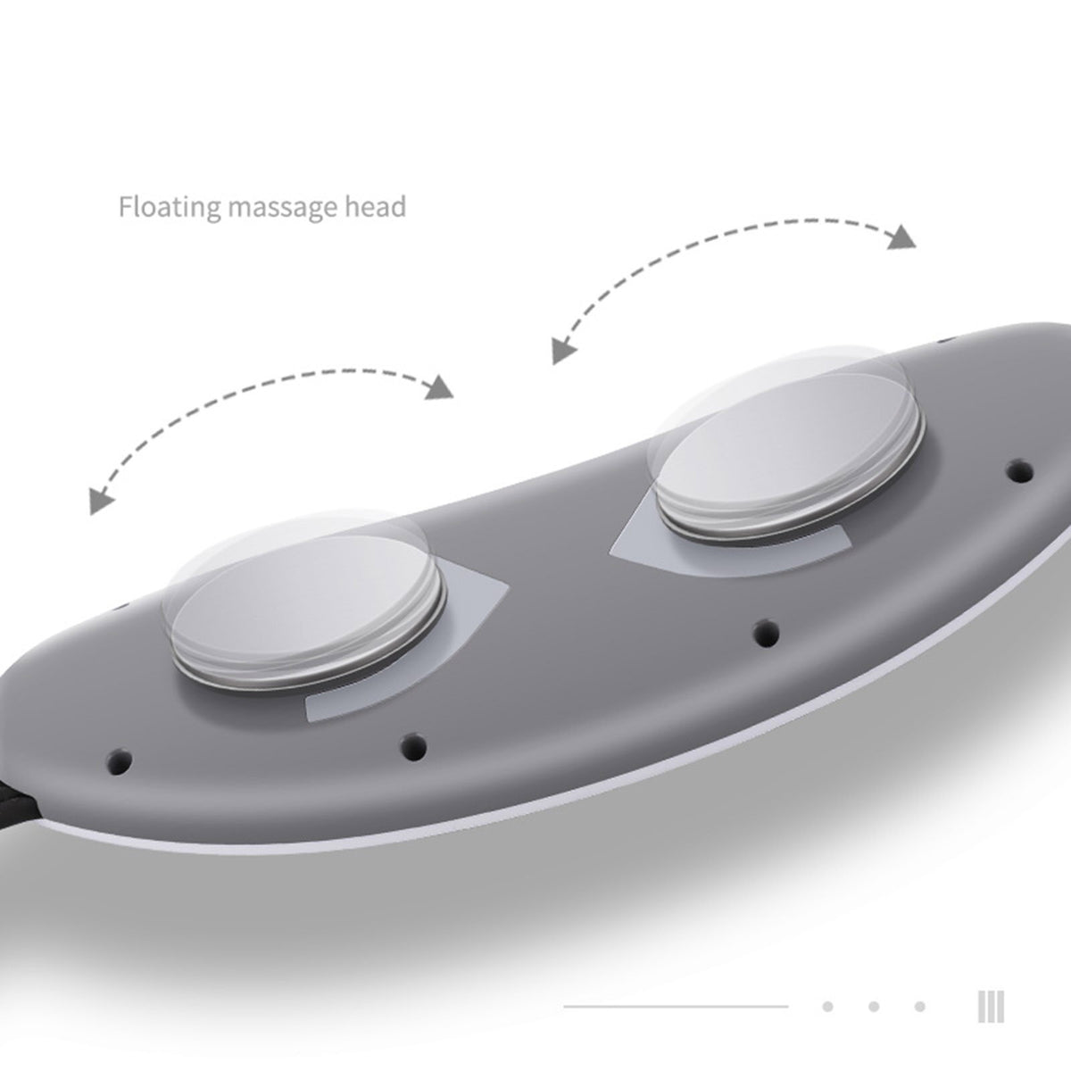 EMS Waist Massager Heating Pad — Relieves Lower Back Pain