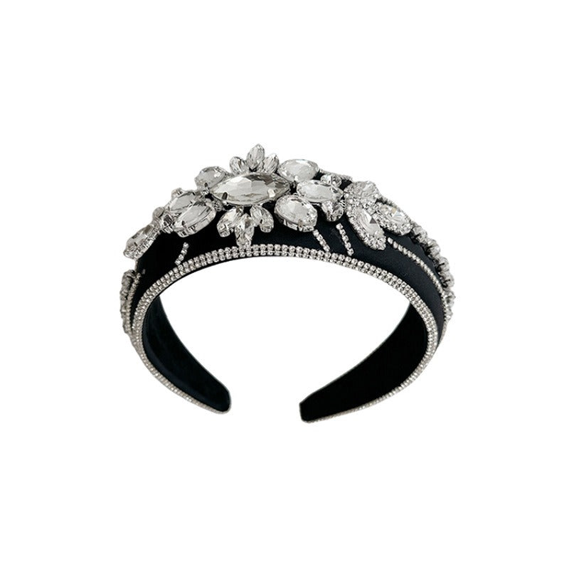 Baroque Rhinestone Headband for Glamorous Event Style