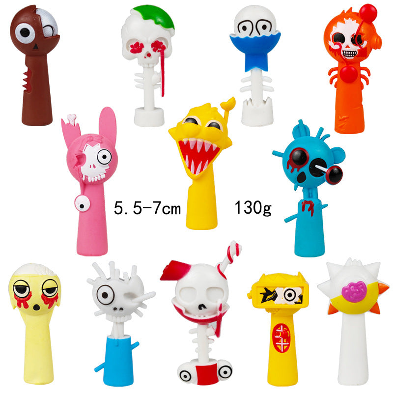Collectible Character Ornaments for Colorful Desks