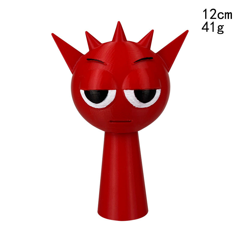 Collectible Character Ornaments for Colorful Desks