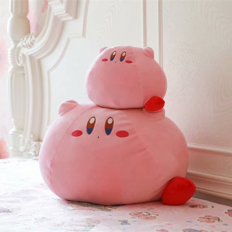 Large Kirby-Inspired Plush Toy for Cozy Room Decor