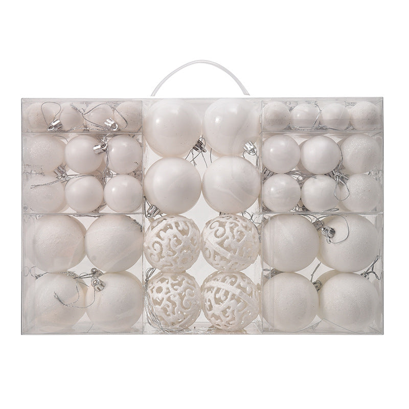 100-Piece Christmas Ornament Ball Set for Full Trees