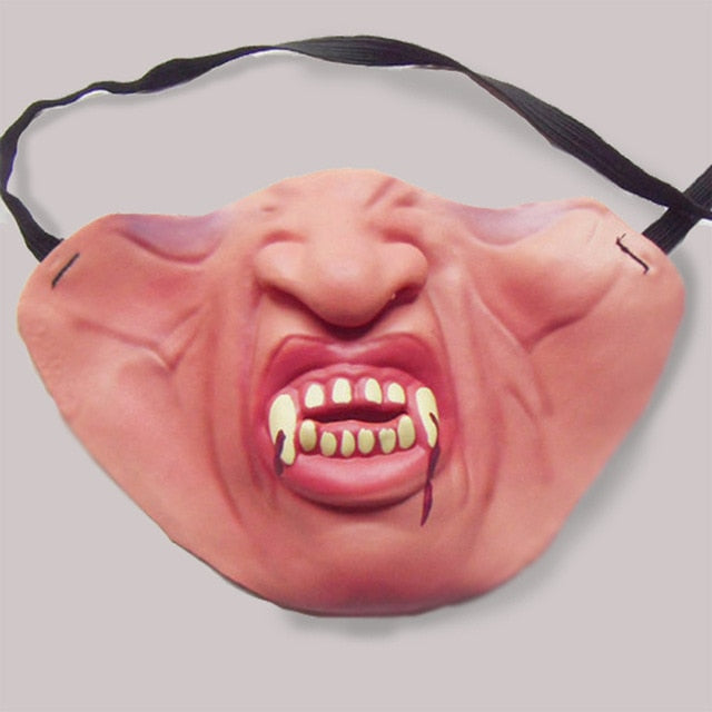 Latex Clown Mask for Instant Costume Transformation