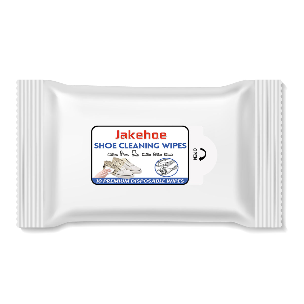 Jakehoe Shoe Wipes — No-Water Cleaning On The Go