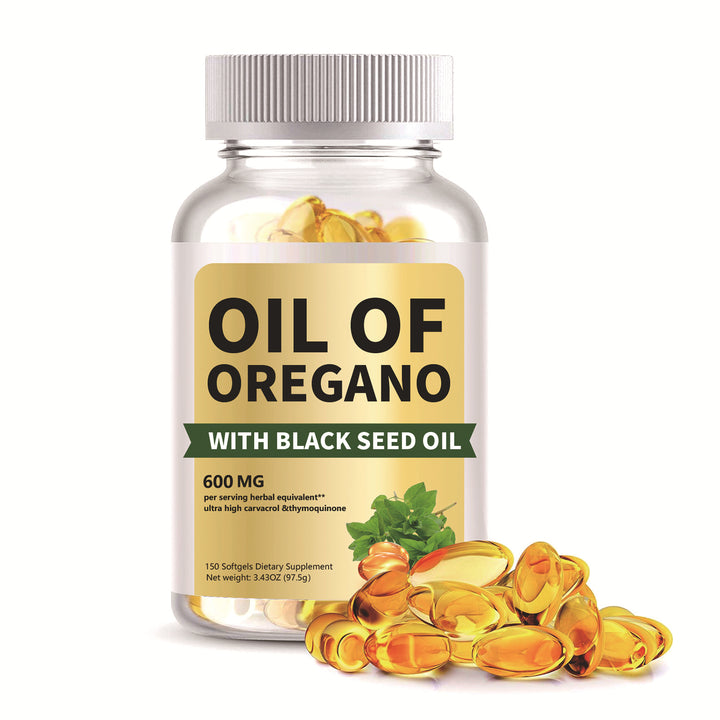 Oil of Oregano Softgels — 7-in-1 Daily Immune Shield