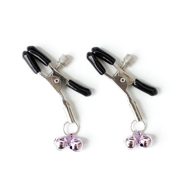 Nipple Clamps with Bells for Adjustable Sensation