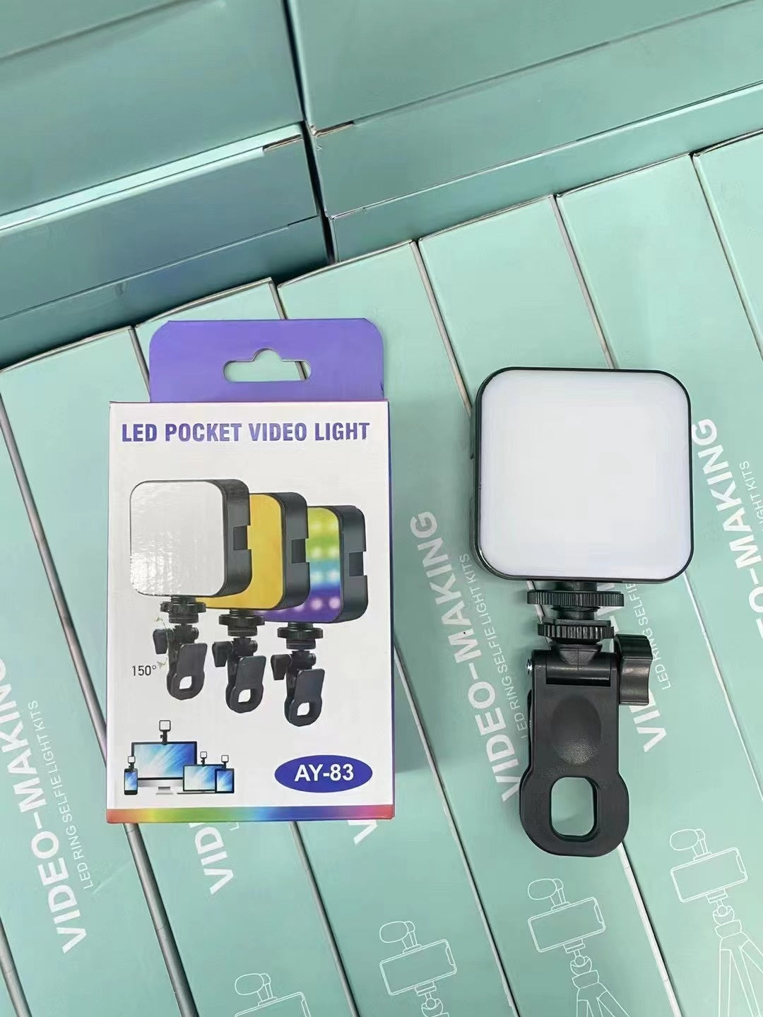 LED Video Light — 2500K‑9000K Bi‑Color with 20 Effects