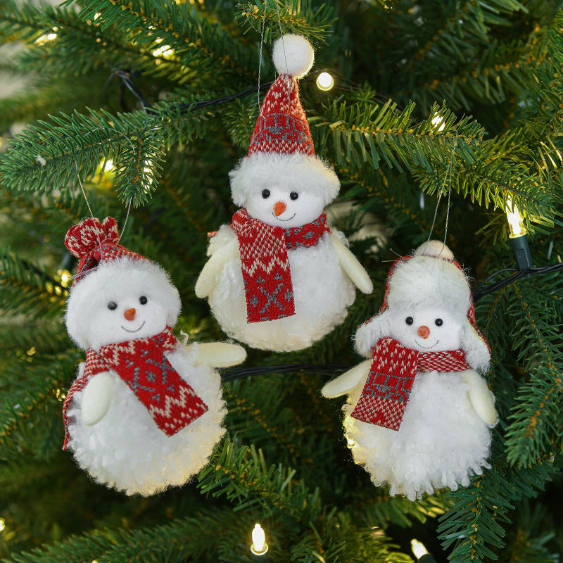 Snowman Christmas Tree Ornaments for Cozy Holiday Cheer