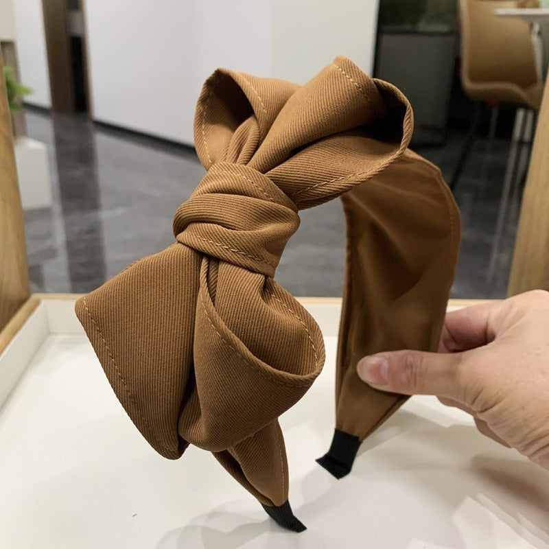 Black Bow Headband for Instant Outfit Elevation Style